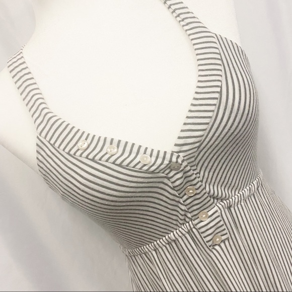 American Rag Stripe Summer Dress With Pockets - Picture 2 of 7